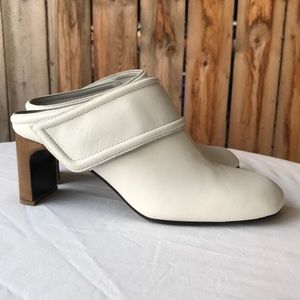 Rag and bone white Elliot mules shoes